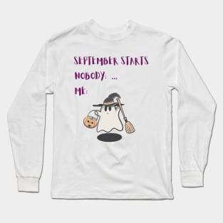 Halloween Meme Long Sleeve T-Shirt